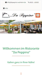 Mobile Screenshot of dapeppino-weinheim.de